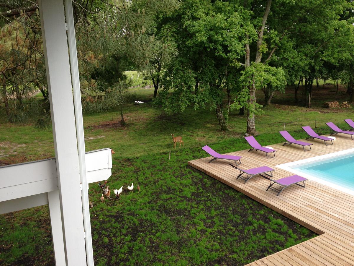 Bed and Breakfast Domaine De Giron Moulis-en-Médoc Exteriér fotografie